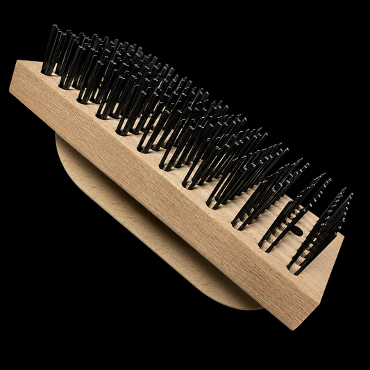 Brosse métallique maréchal-ferrant nettoyage sabot cheval